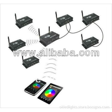 LED WIFI slave controller Multi points can be controlled by